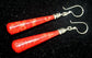 925 Silver Earrings - Long Teardrop - Luna Panther