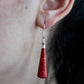 925 Silver Earrings - Long Teardrop - Luna Panther