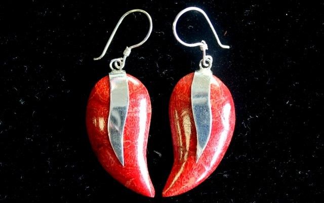 925 Silver Earrings - Mangos - Luna Panther