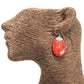 925 Silver Earrings - Oval Decor - Luna Panther