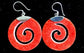 925 Silver Earrings - Scroll Design - Luna Panther