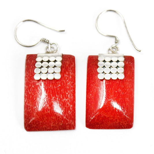 925 Silver Earrings - SQ Mini Discs - Luna Panther