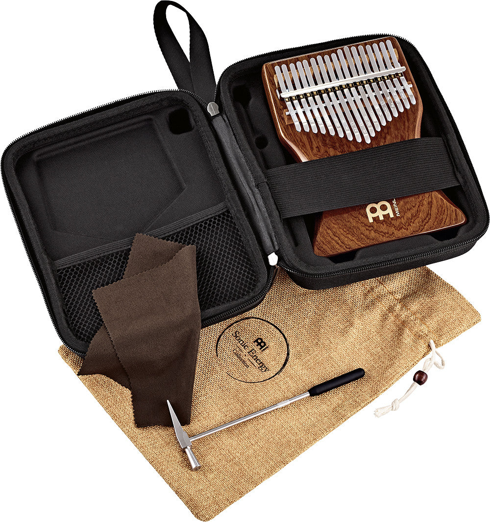 Meinl Sonic Energy Solid Kalimba - 17 notes, sapele detail view 6 at Luna Panther