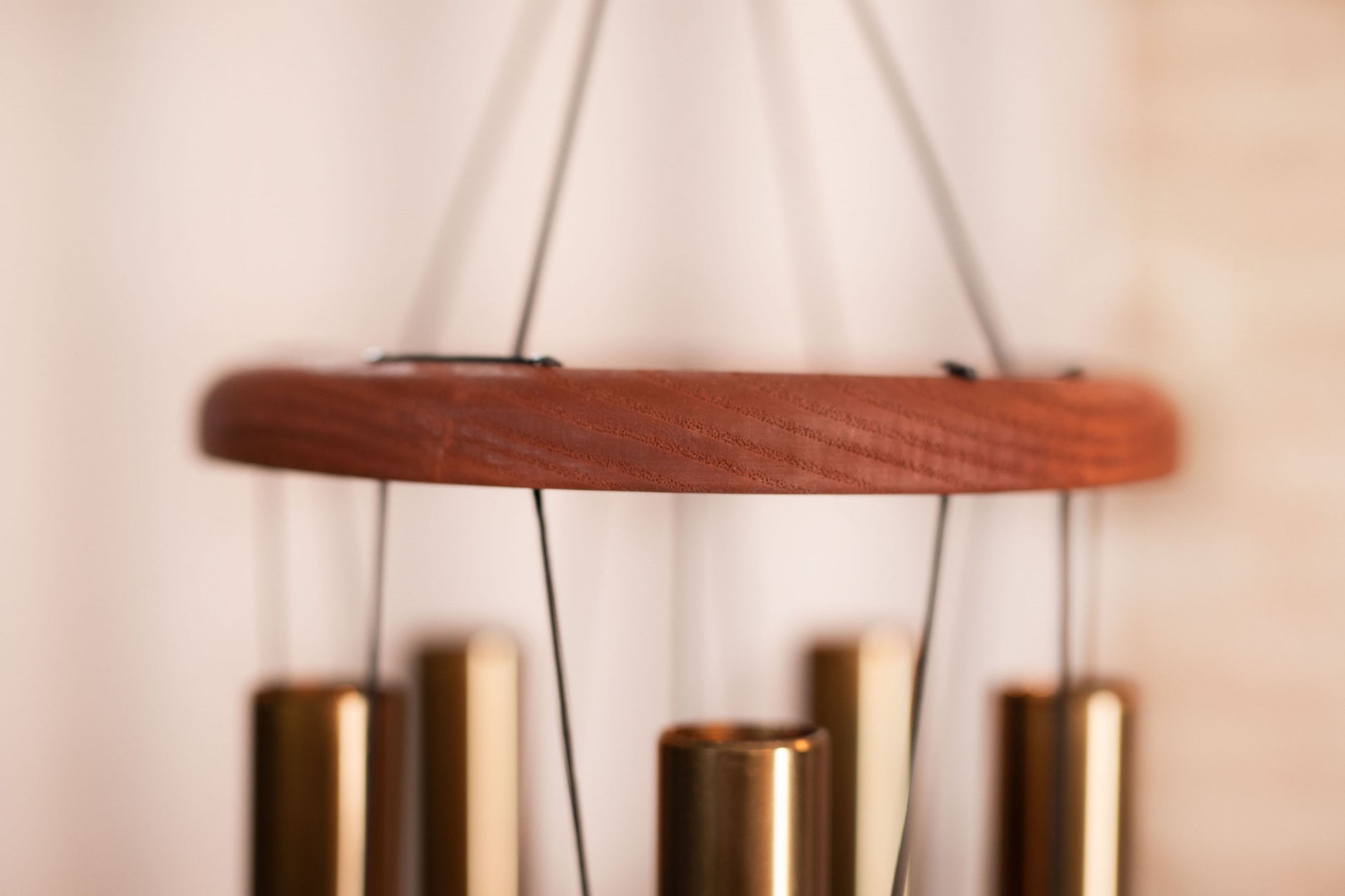 MEINL Sonic Energy Flower of Life Meditation Chime 36"/90 cm - 432 Hz - Bronze detail view 7 at Luna Panther