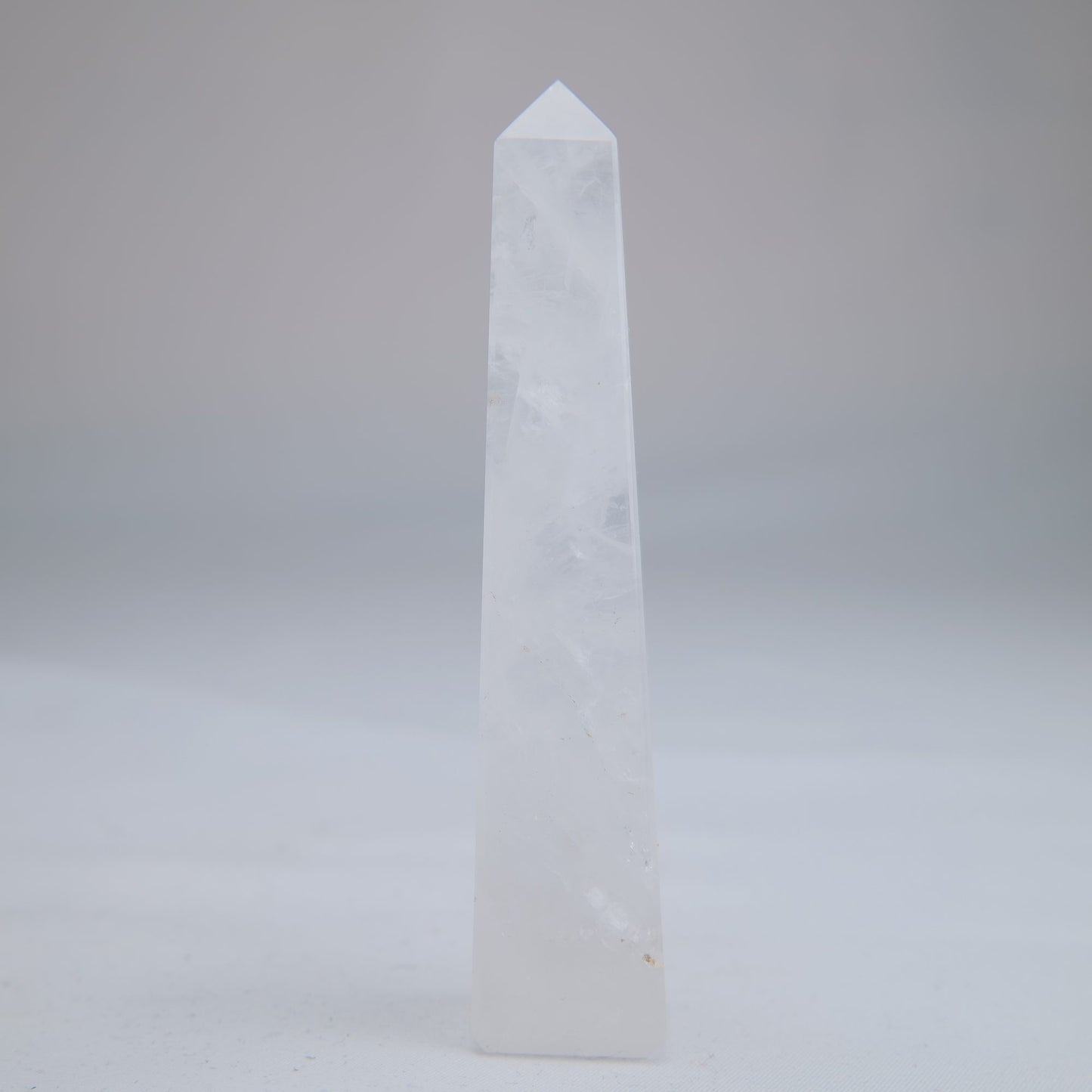 Clear Quartz Tower 71g front