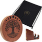 MEINL Sonic Energy 10" Rain Disk, Stream Sound, Moon Phases & Tree of Life Carving detail view 5 at Luna Panther