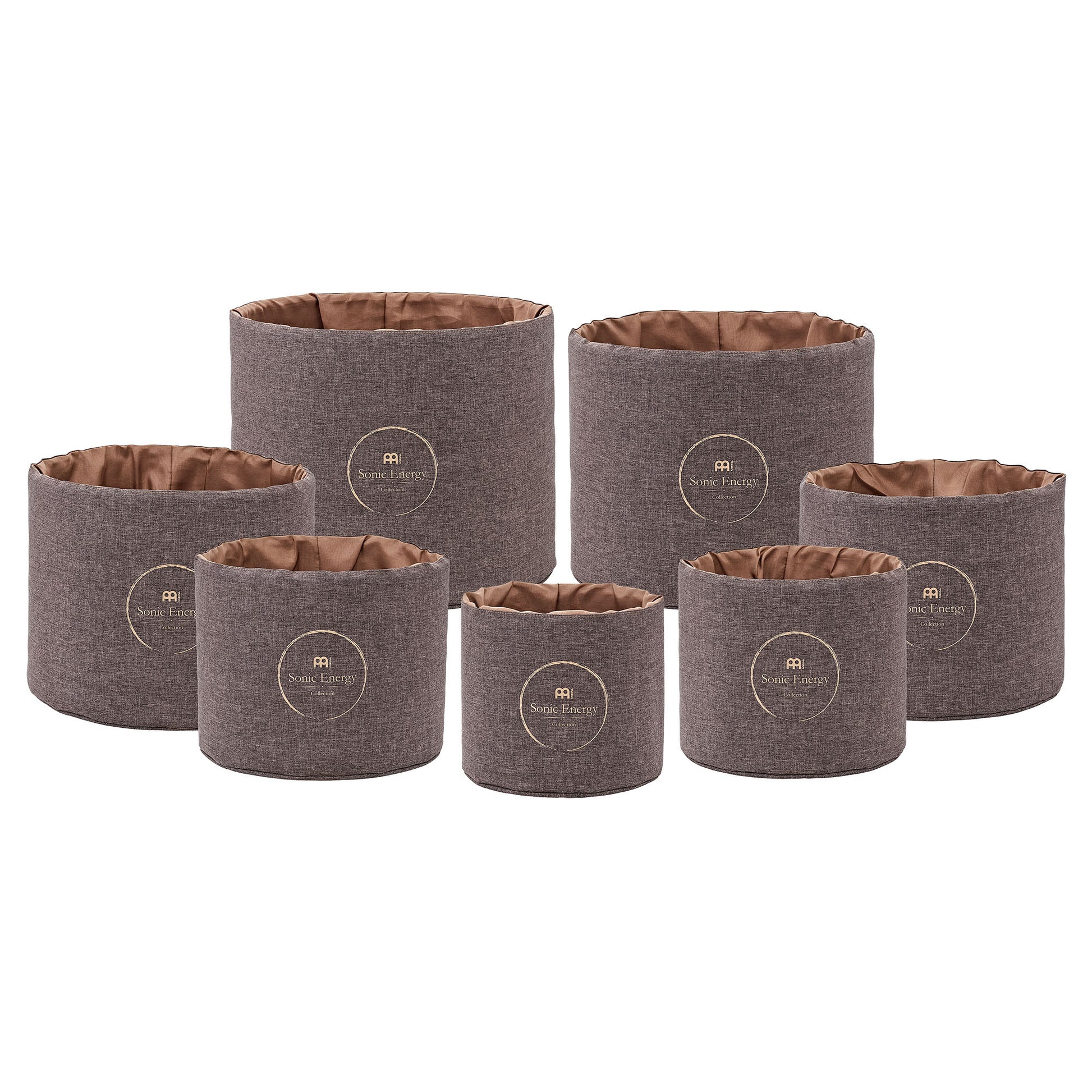 MEINL Sonic Energy Crystal Singing Bowl Sleeve Set - Brown at Luna Panther