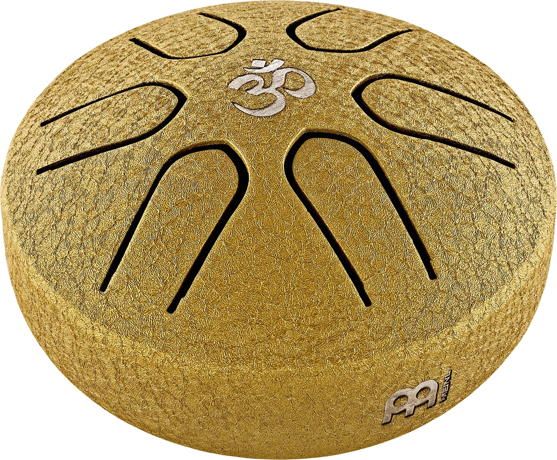 MEINL Sonic Energy Pocket Steel Tongue Drum 3" - A Major/6 Notes/440 Hz - Om/Gold at Luna Panther