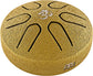 MEINL Sonic Energy Pocket Steel Tongue Drum 3" - A Major/6 Notes/440 Hz - Om/Gold at Luna Panther
