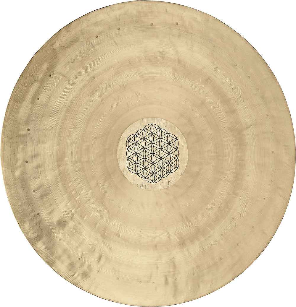 MEINL Sonic Energy Wind Gong - Flower of Life 20" + Beater & Cover at Luna Panther