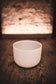 MEINL Sonic Energy White-Frosted Crystal Singing Bowl 10" - D4/Sacral Chakra/432 Hz
