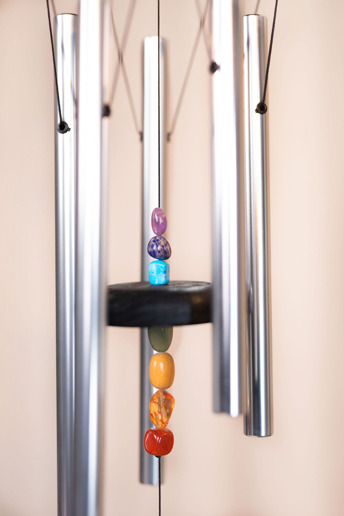 MEINL Sonic Energy Chakra Meditation Chime 25"/64 cm - 432 Hz - Silver detail view 5 at Luna Panther