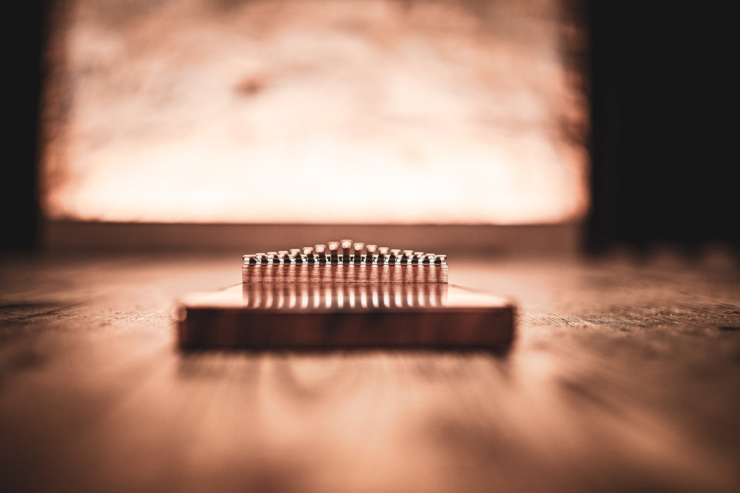Meinl Sonic Energy Solid Kalimba - 17 notes, acacia detail view 11 at Luna Panther