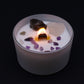Chakra Crystal Candle - Crown Chakra detail view 4 at Luna Panther