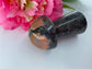 Polished Rhodonite Mushroom 157Grams featuring pink tone with black veining - Luna Panther