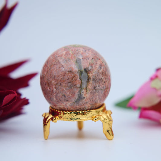 Unakite Sphere 79g at Luna Panther