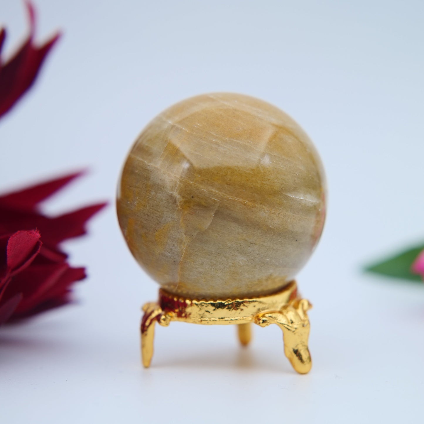 Yellow Aventurine Sphere 138g at Luna Panther