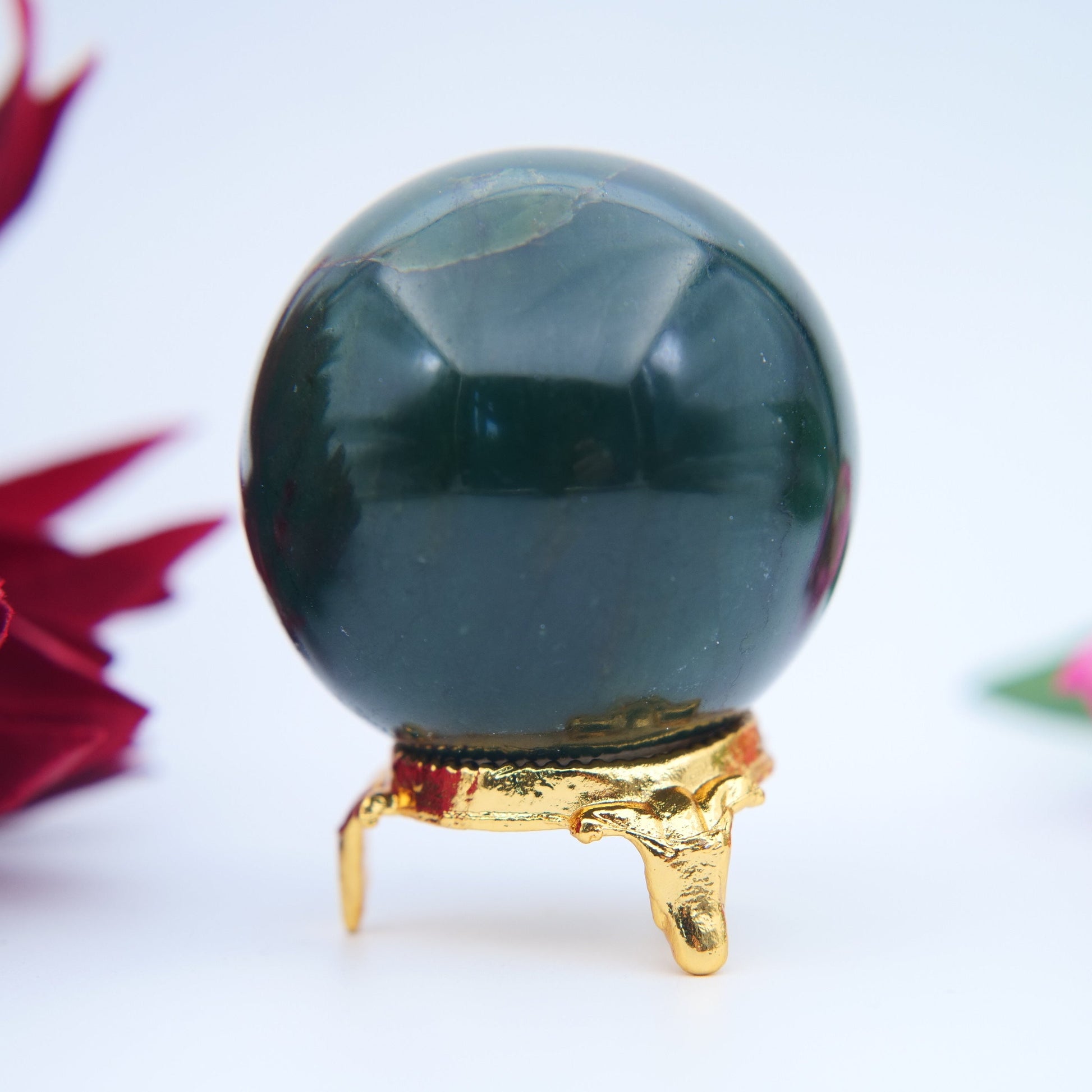Green Jade Sphere 192g at Luna Panther