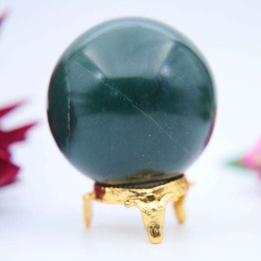 Green Jade Sphere 242g at Luna Panther