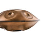 MEINL Sonic Energy Sensory Handpan, Stainless Steel, F Pygmy, 11 Notes, 440 Hz, Vintage copper detail view 7 at Luna Panther