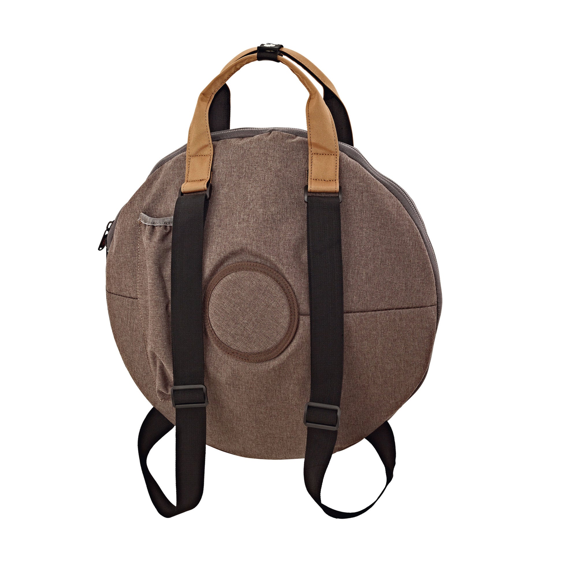 MEINL Sonic Energy Duty nylon bag for OSTD Steel Tongue Drum - Dark brown detail view 2 at Luna Panther