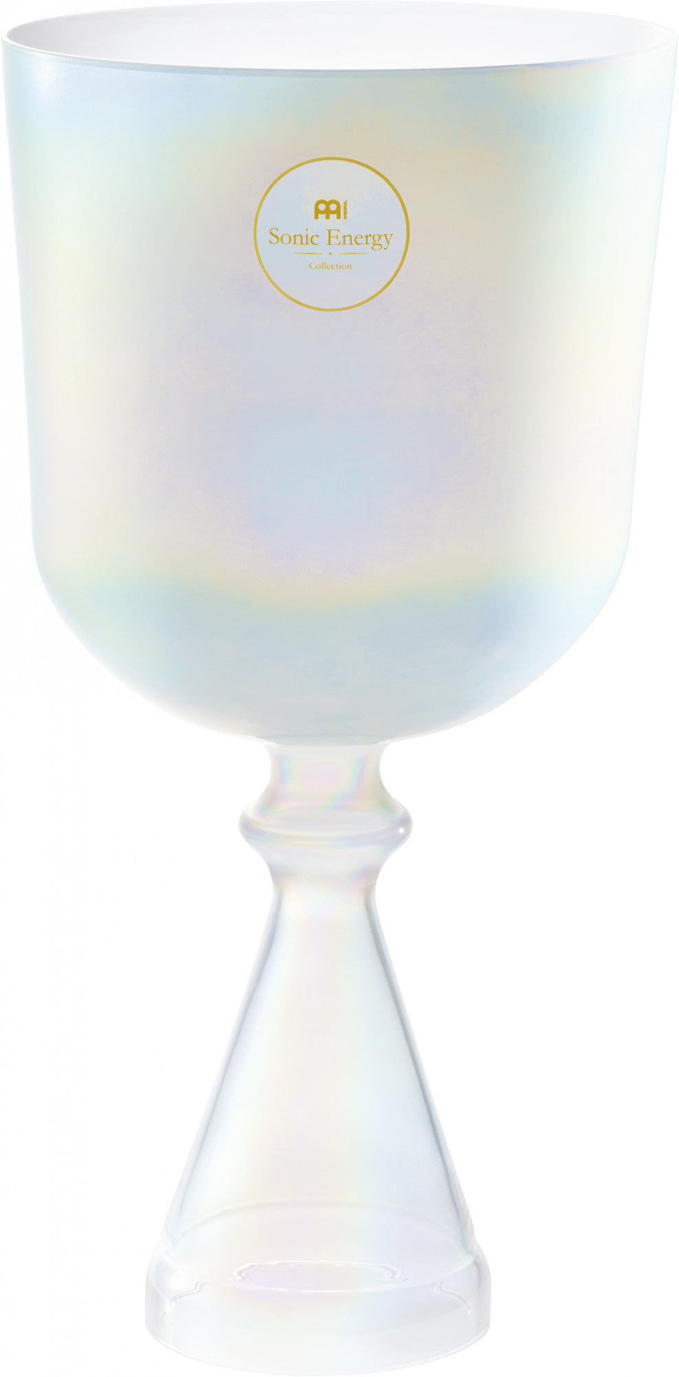MEINL Sonic Energy Crystal Singing Chalice 6.75" - C4/Root Chakra/440 Hz - Creamy at Luna Panther