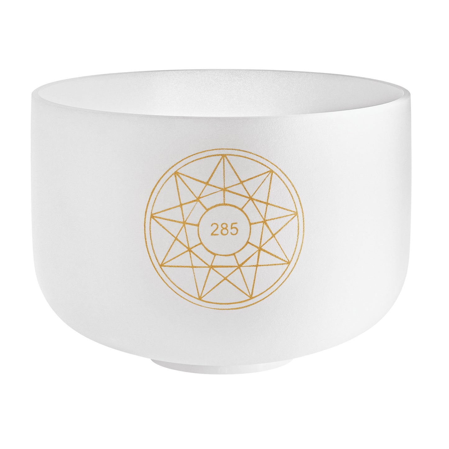 MEINL Sonic Energy Solfeggio Crystal Singing Bowl 10" - C#4/285 Hz at Luna Panther