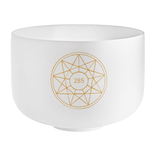 MEINL Sonic Energy Solfeggio Crystal Singing Bowl 10" - C#4/285 Hz at Luna Panther