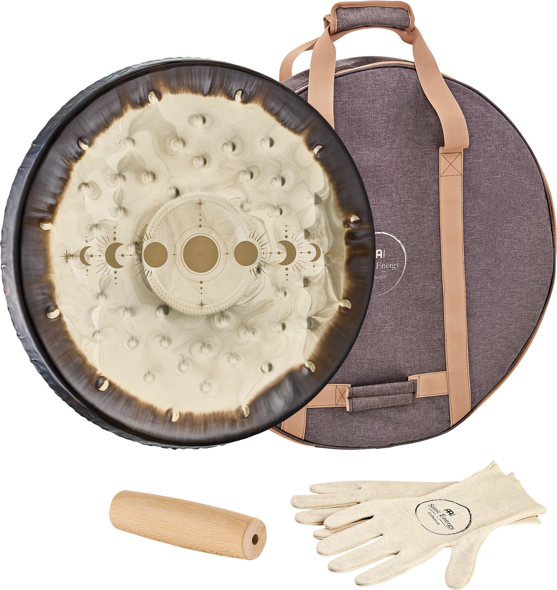 MEINL Sonic Energy 22" Soundscape Gong, Moon Phases detail view 12 at Luna Panther