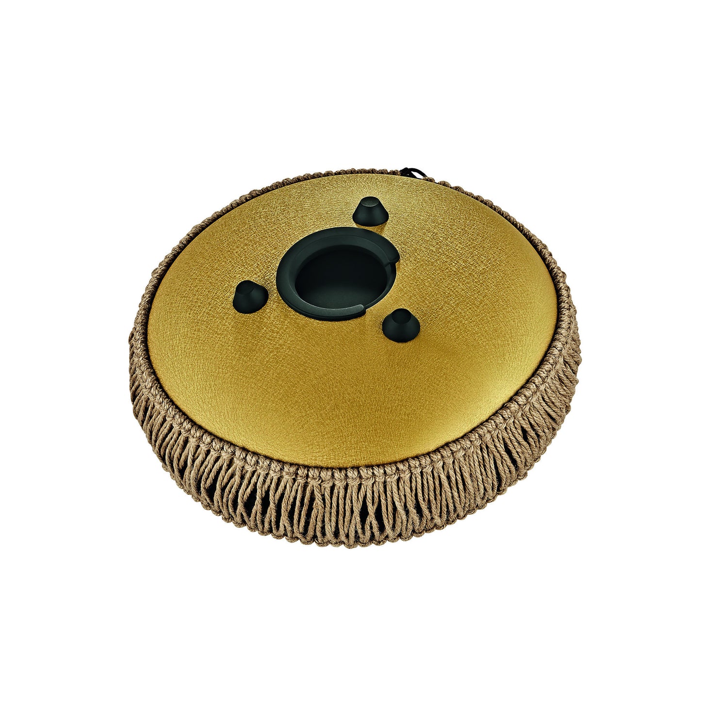 MEINL Sonic Energy Medium Octave Steel Tongue Drum 10" - C Major/8 Notes/432 Hz - Gold detail view 8 at Luna Panther