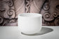 MEINL Sonic Energy White-Frosted Crystal Singing Bowl 8" - F4/Heart Chakra/432 Hz detail view 5 at Luna Panther