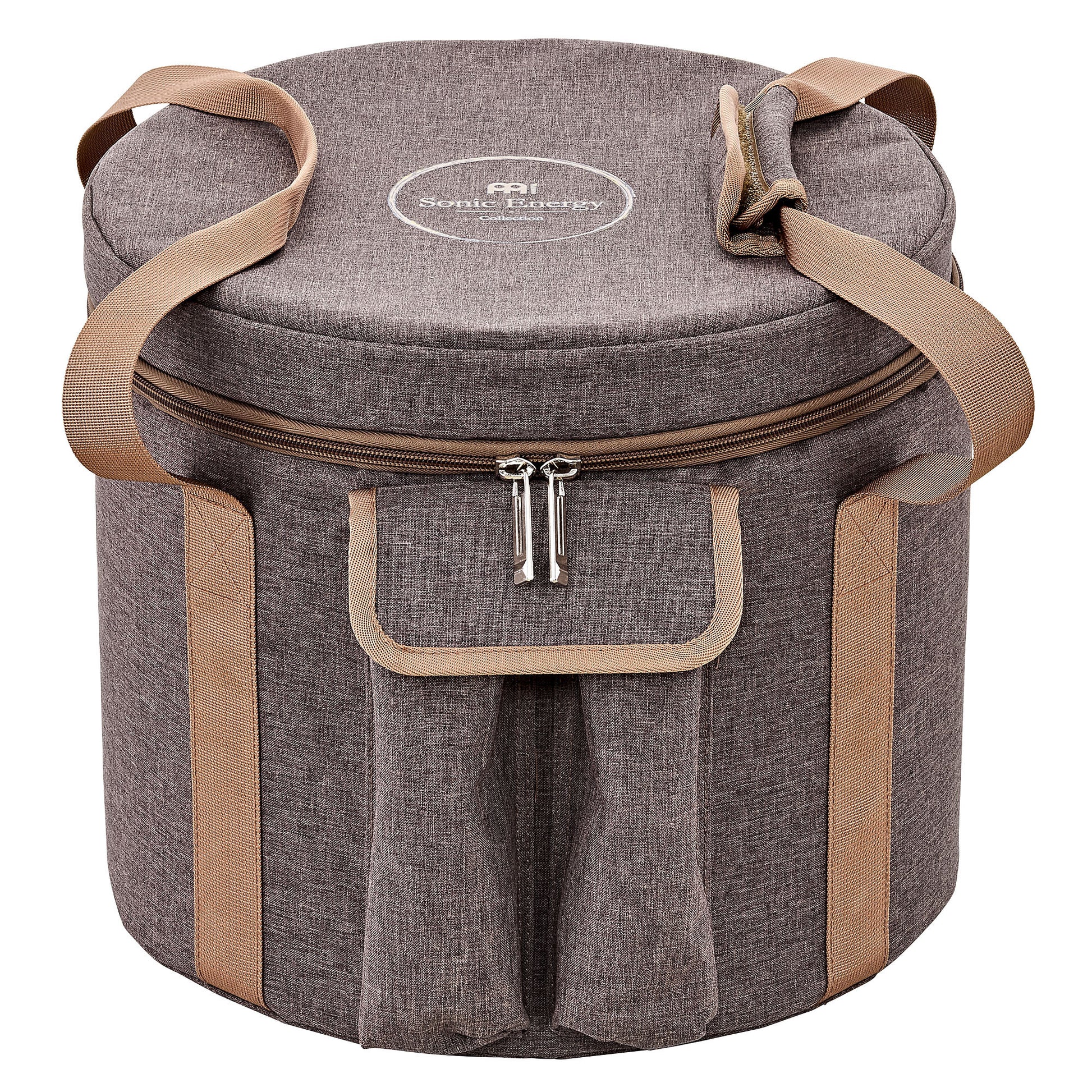 MEINL Sonic Energy 10" Crystal Singing Bowl Bag, for 9" & 10" bowls - Brown at Luna Panther