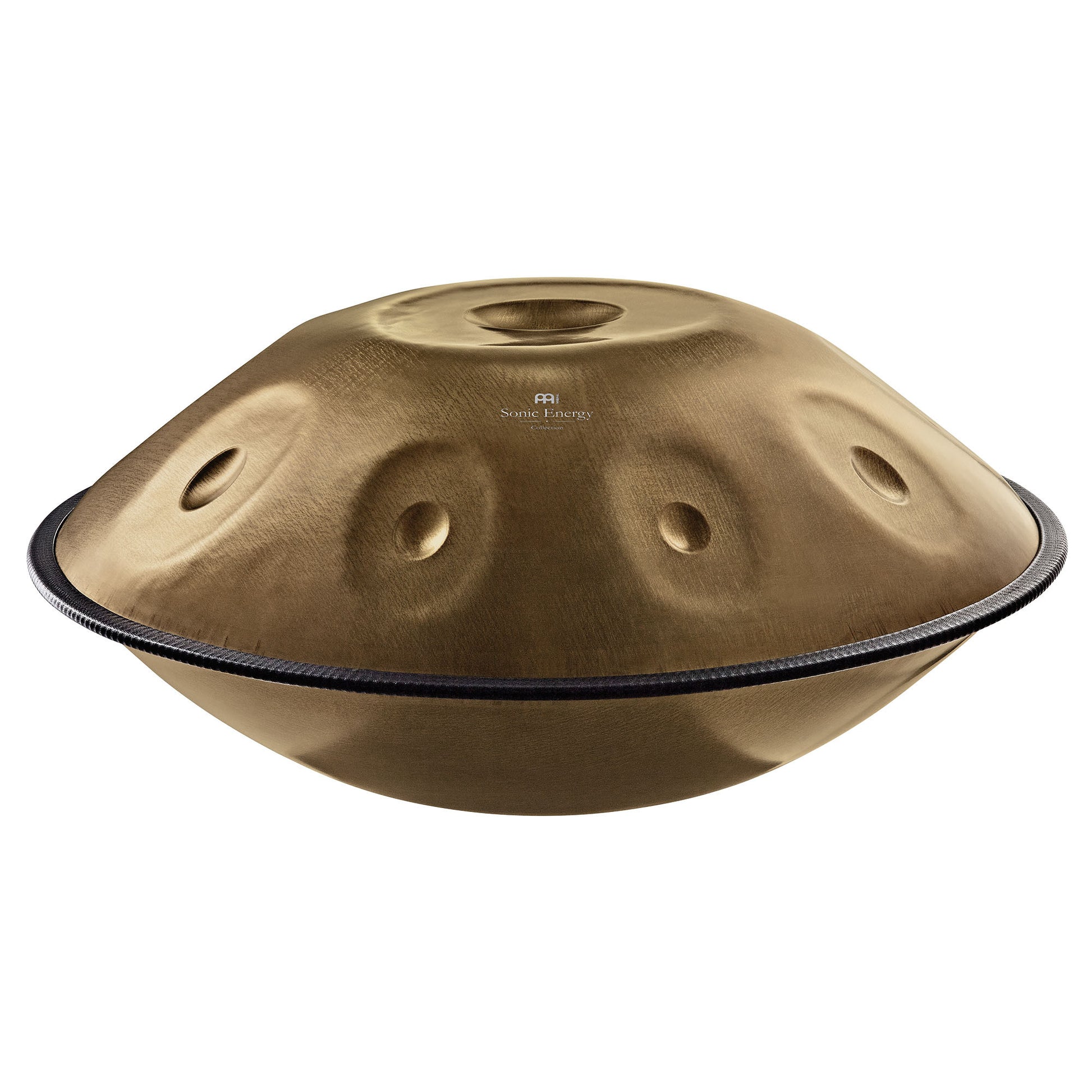 MEINL Sonic Energy Sensory Handpan Stainless Steel C# Minor 9 Notes 432 Hz - Vintage Gold at Luna Panther