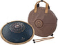 MEINL Sonic Energy Octave Steel Tongue Drum 16" - D Amara/9 Notes/440 Hz - Lasered Floral Desi detail view 19 at Luna Panther