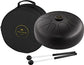 MEINL Sonic Energy Steel Tongue Drum 12" - A Akebono/8 Notes/440 Hz - Black detail view 7 at Luna Panther