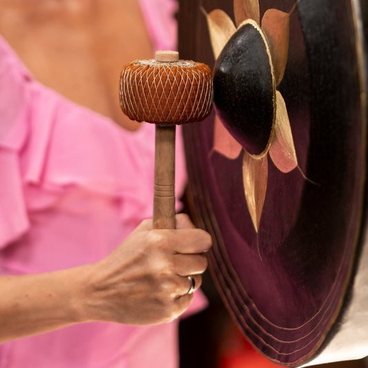 Meinl Sonic Energy Mallet for Thai Gongs, Medium detail view 2 at Luna Panther alternate view