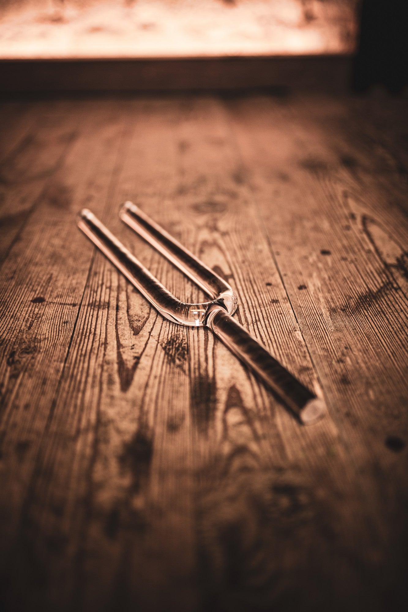 MEINL Sonic Energy Crystal Tuning Fork - F3/174.61 Hz detail view 3 at Luna Panther