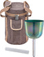 MEINL Sonic Energy 4.25" Essence Solfeggio Crystal Singing Bowl Fa 639 Hz, Indigo Blue detail view 8 at Luna Panther