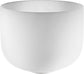 MEINL Sonic Energy White-Frosted Crystal Singing Bowl 9" - A4/Brow Chakra/432 Hz at Luna Panther