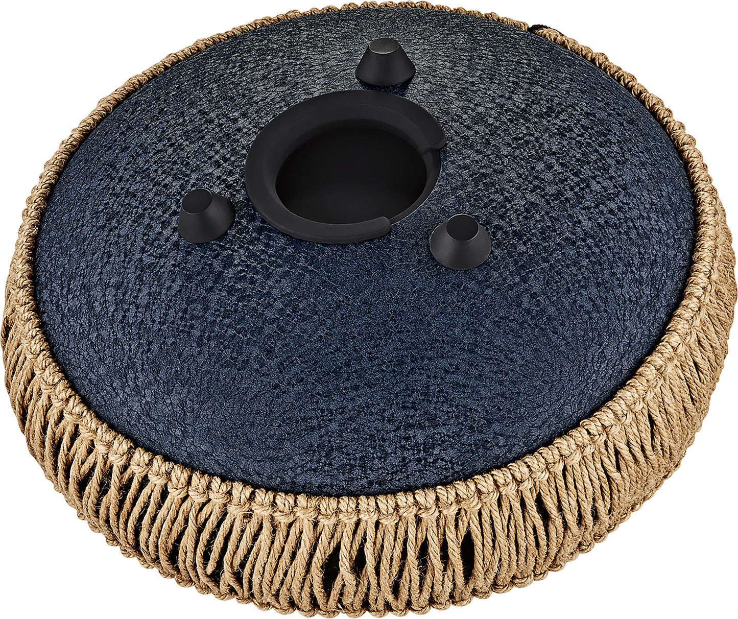 MEINL Sonic Energy Medium Octave Steel Tongue Drum 10" - C Minor/8 Notes/432 Hz - Navy Blue detail view 13 at Luna Panther