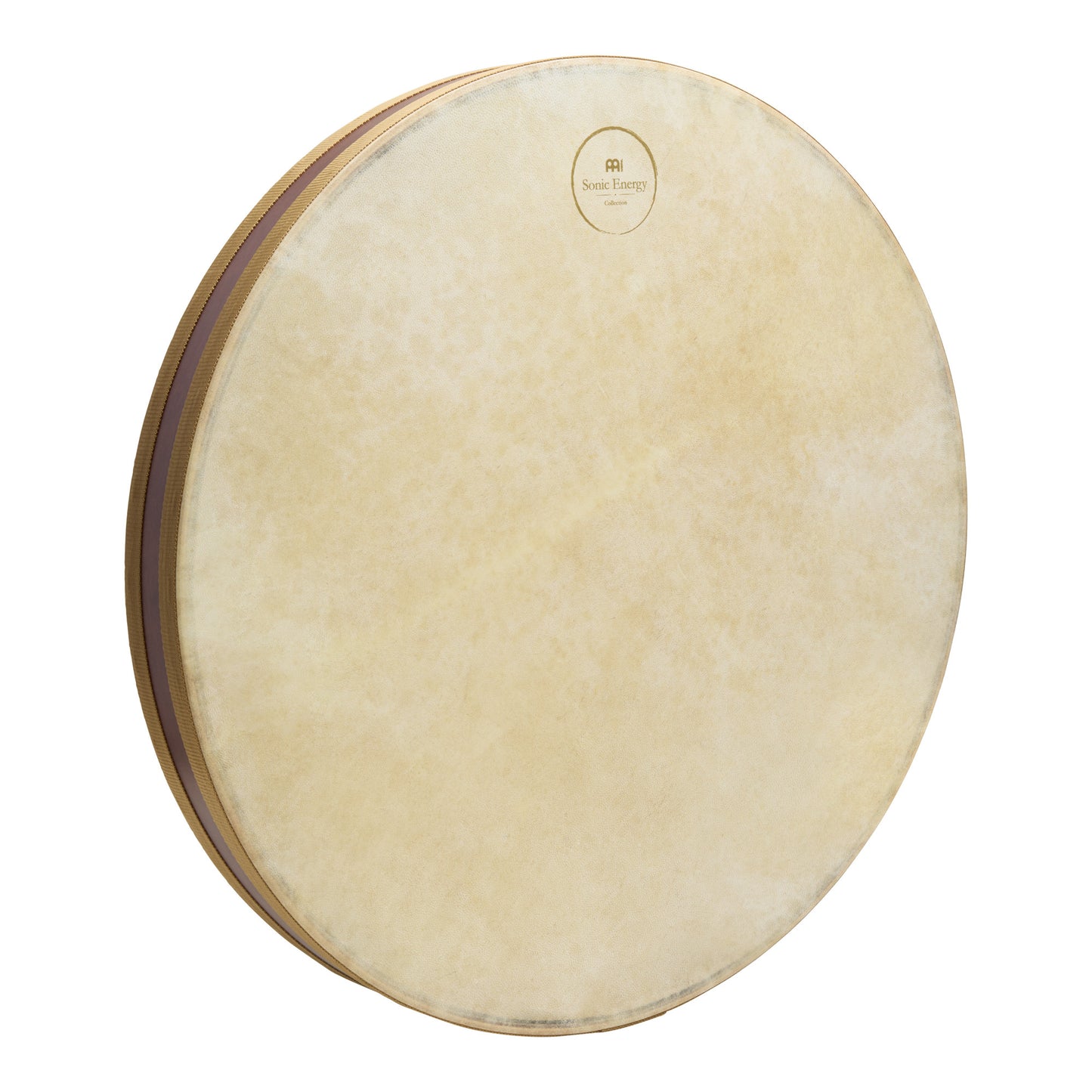 MEINL Sonic Energy 22" Flower of Life Wave Drum, goat heads detail view 2 at Luna Panther