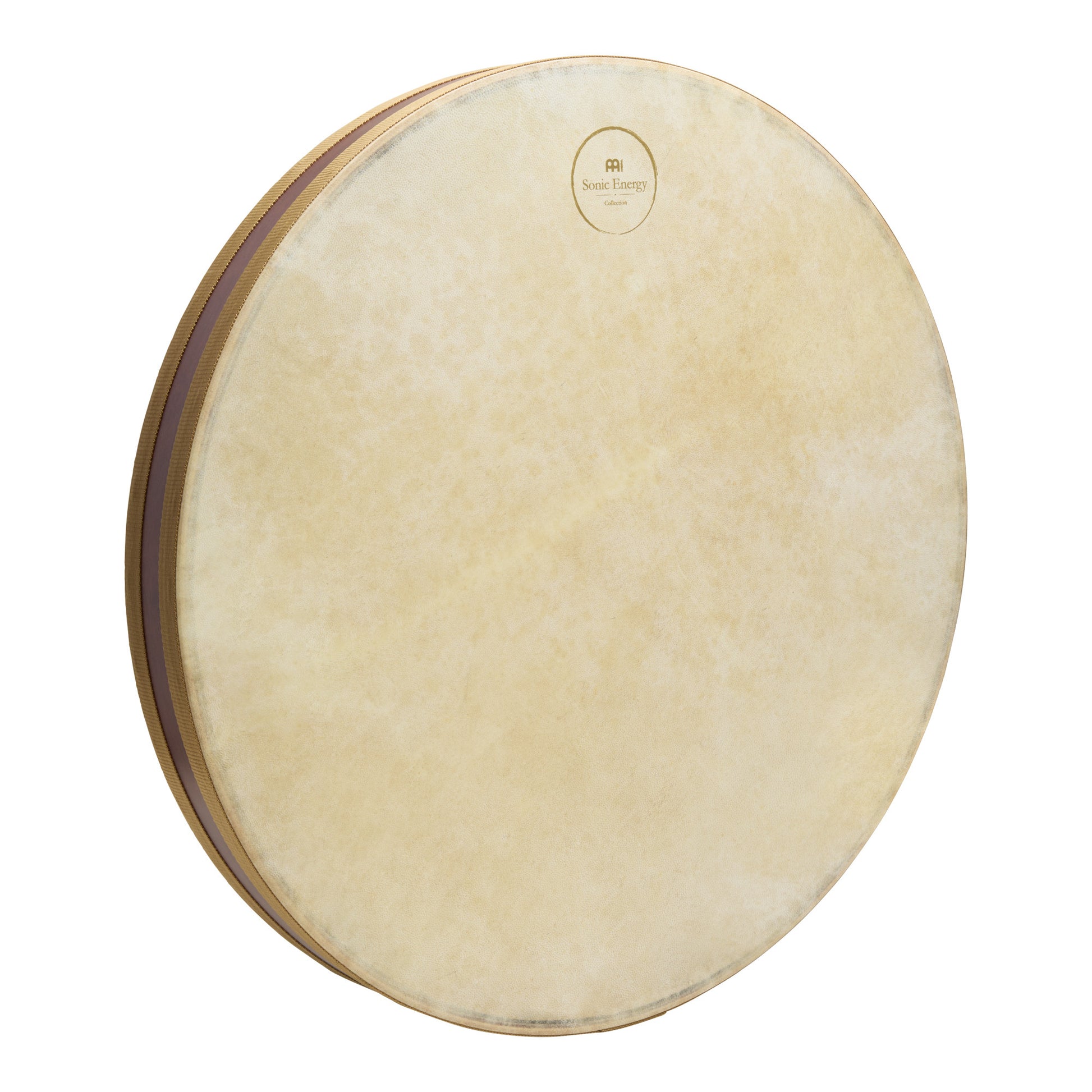 MEINL Sonic Energy 22" Flower of Life Wave Drum, goat heads detail view 2 at Luna Panther