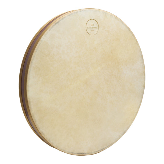 MEINL Sonic Energy 22" Flower of Life Wave Drum, goat heads detail view 2 at Luna Panther alternate view