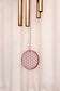 MEINL Sonic Energy Flower of Life Meditation Chime 36"/90 cm - 432 Hz - Bronze detail view 5 at Luna Panther