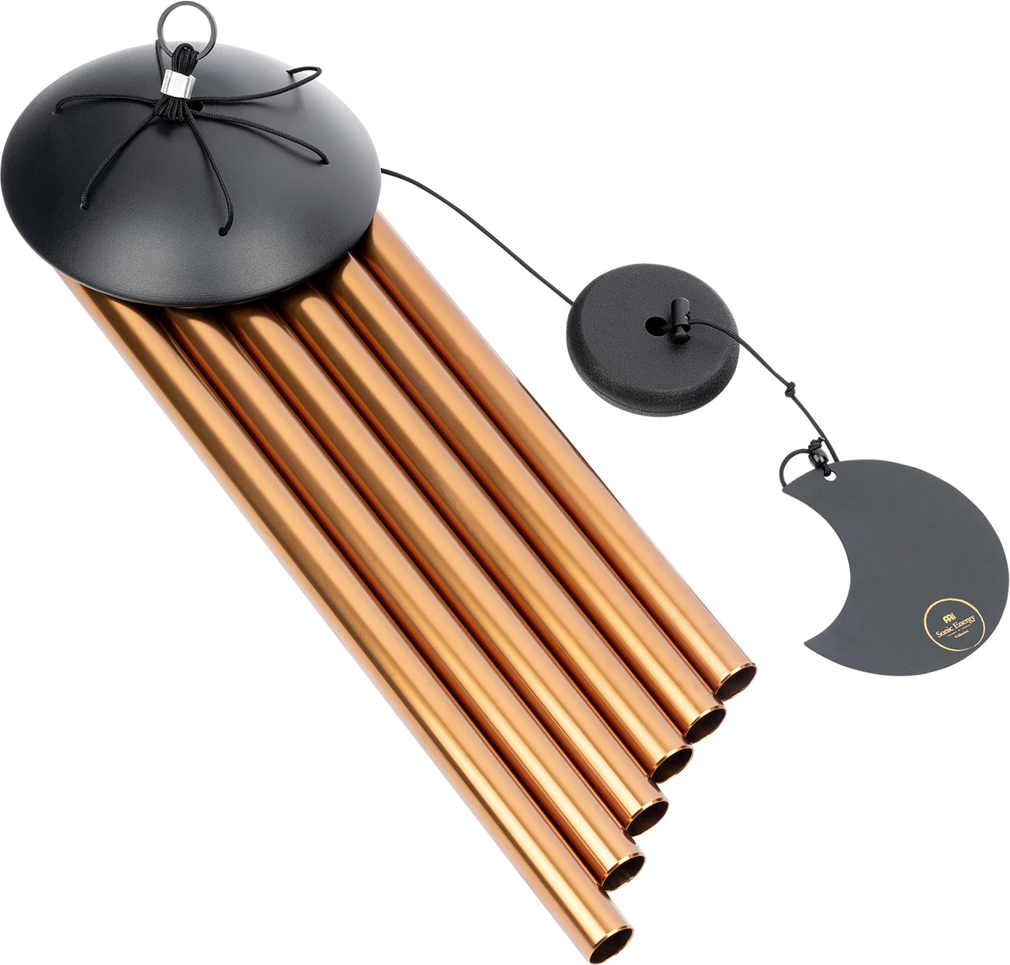 MEINL Sonic Energy Moon Meditation Chime 32"/80 cm - 432 Hz - Round Arch/Bronze detail view 10 at Luna Panther