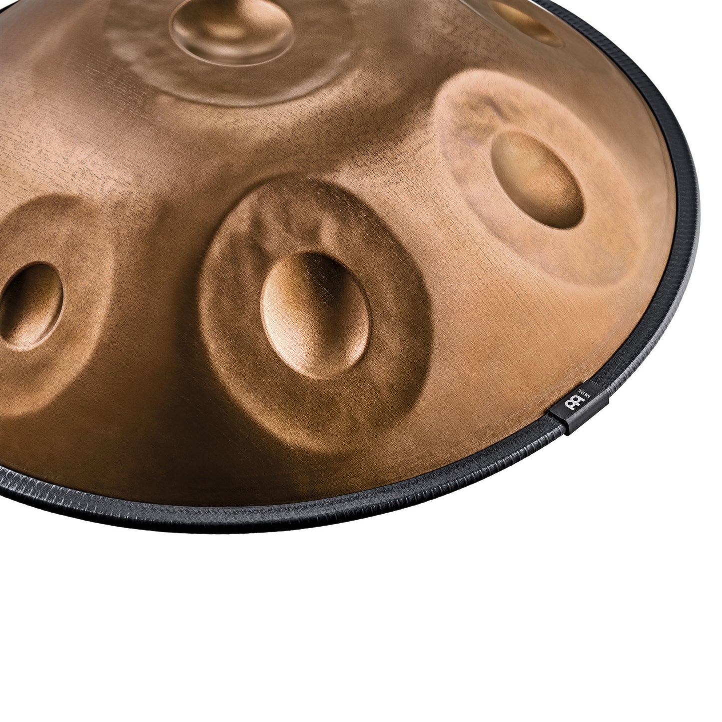 MEINL Sonic Energy Sensory Handpan, Stainless Steel, F Pygmy, 11 Notes, 440 Hz, Vintage copper detail view 4 at Luna Panther