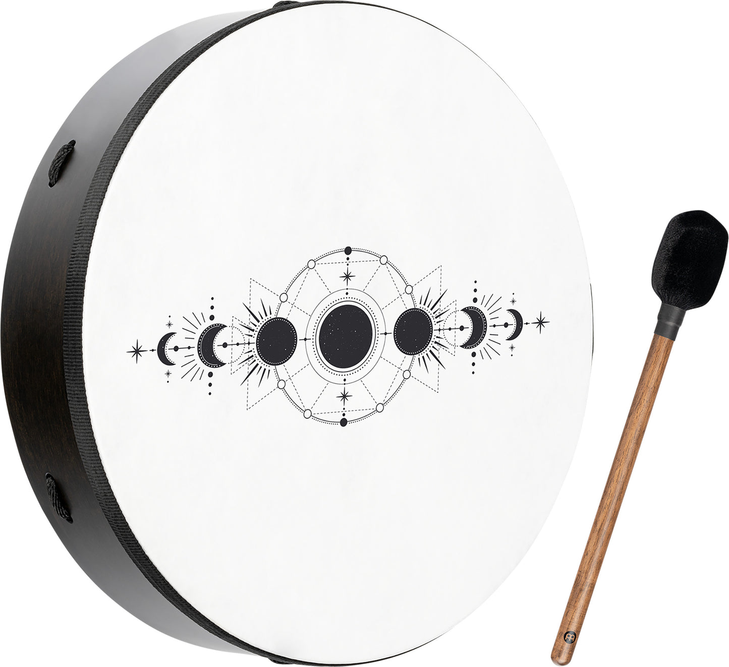 MEINL Sonic Energy Moon Phases Ritual Drum 16" - True Feel Synthetic Head detail view 11 at Luna Panther