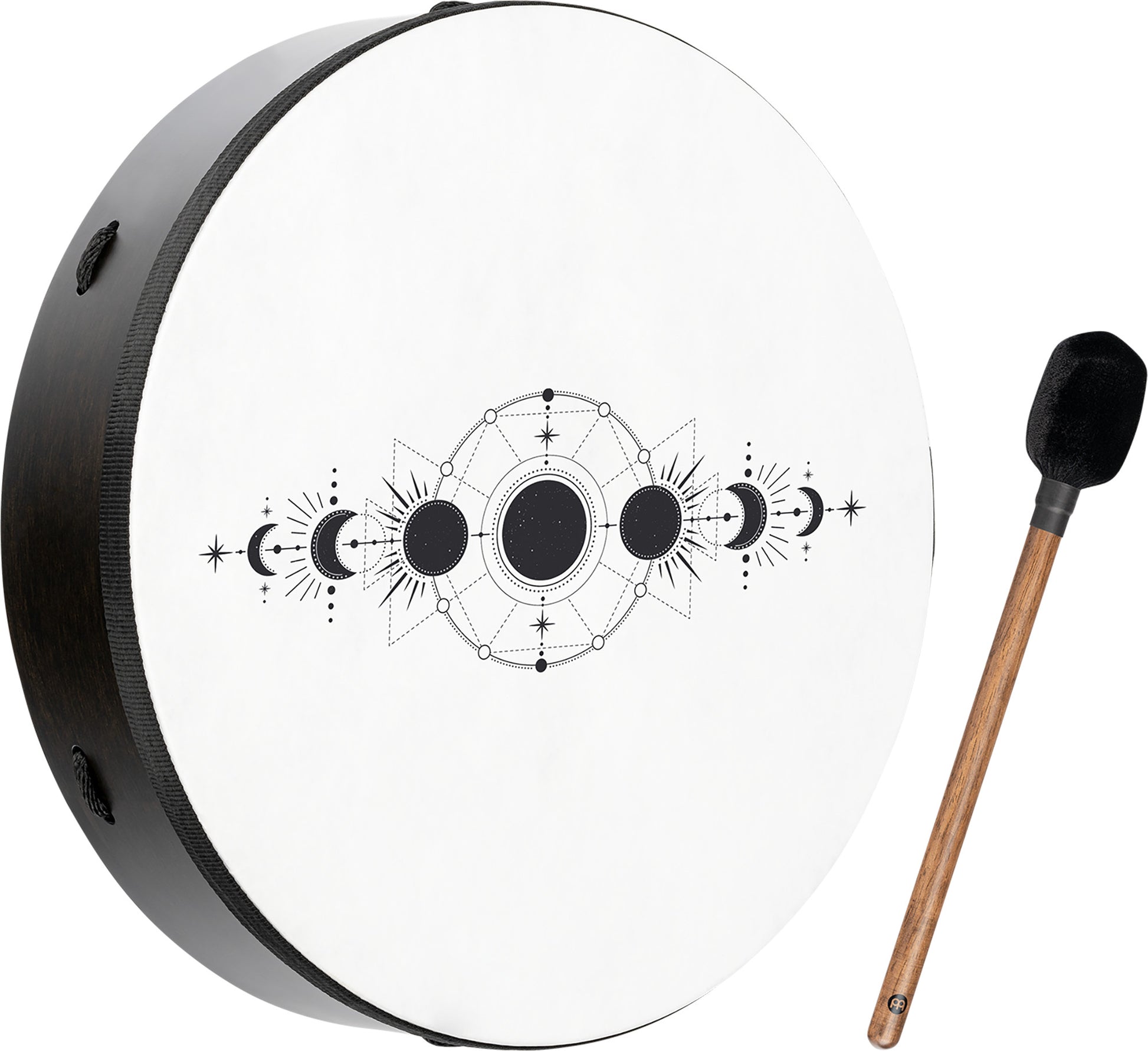 MEINL Sonic Energy Moon Phases Ritual Drum 16" - True Feel Synthetic Head detail view 11 at Luna Panther