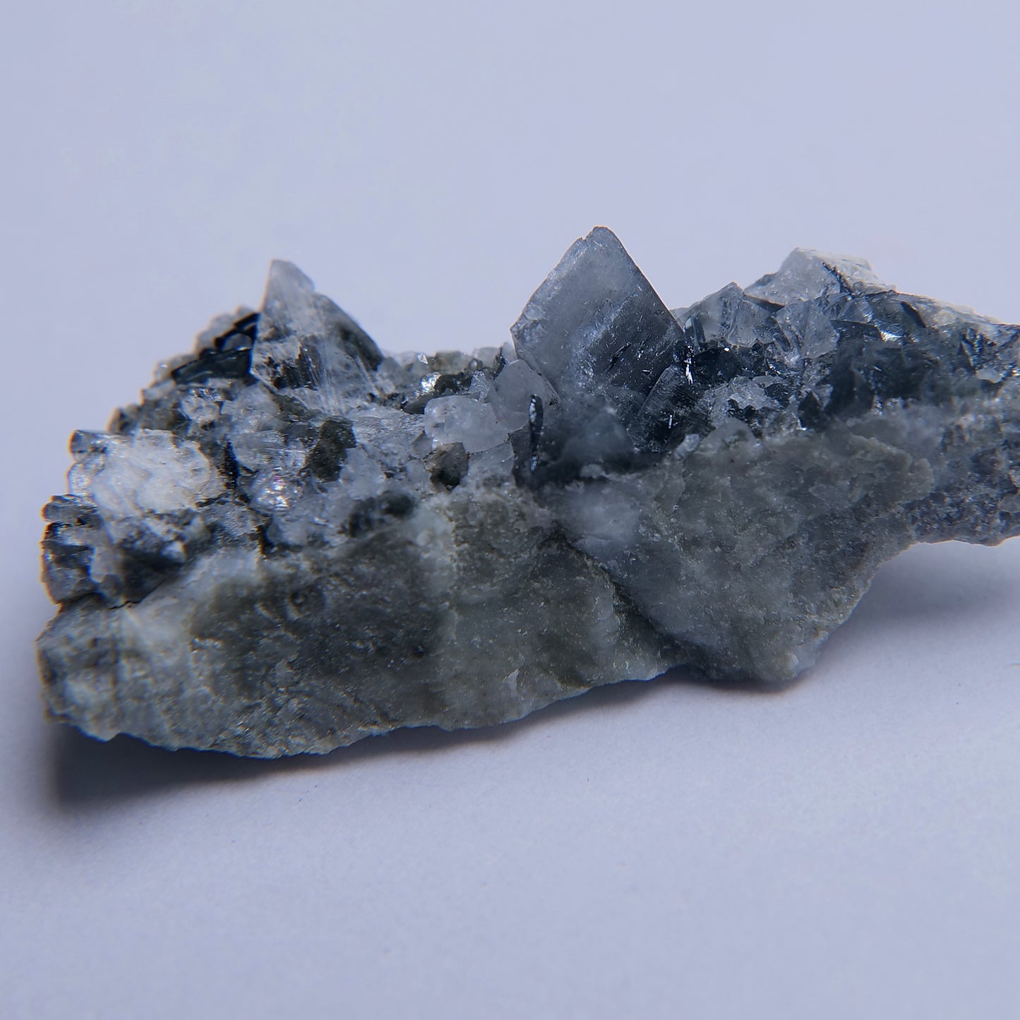 Adularia, Albite & Hematite from St Christophe en Oisans, Isere, France - Thumbnail