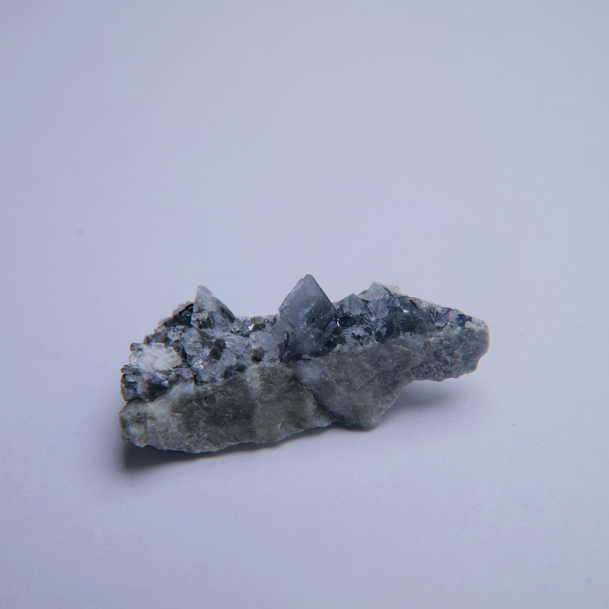 Adularia, Albite & Hematite from St Christophe en Oisans, Isere, France - Thumbnail